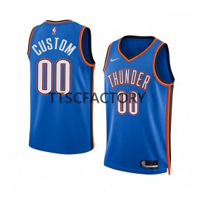 Dres Oklahoma City Thunder Prilagođeni Nike 2022-23 Icon Edition Plava Swingman - Muške